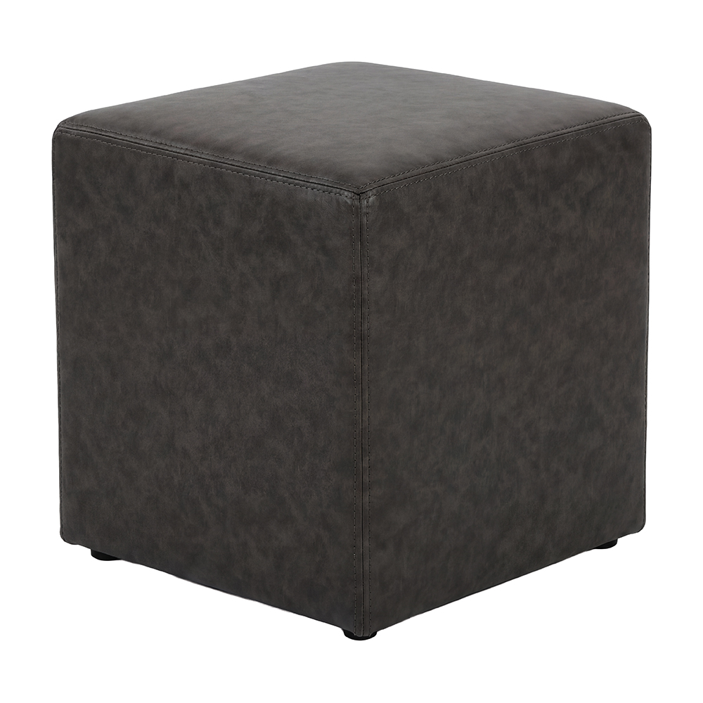 10400 TB Waiting Ottoman Textured Black