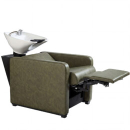 Kira II Electric Recline Wash Lounge - Sage Green