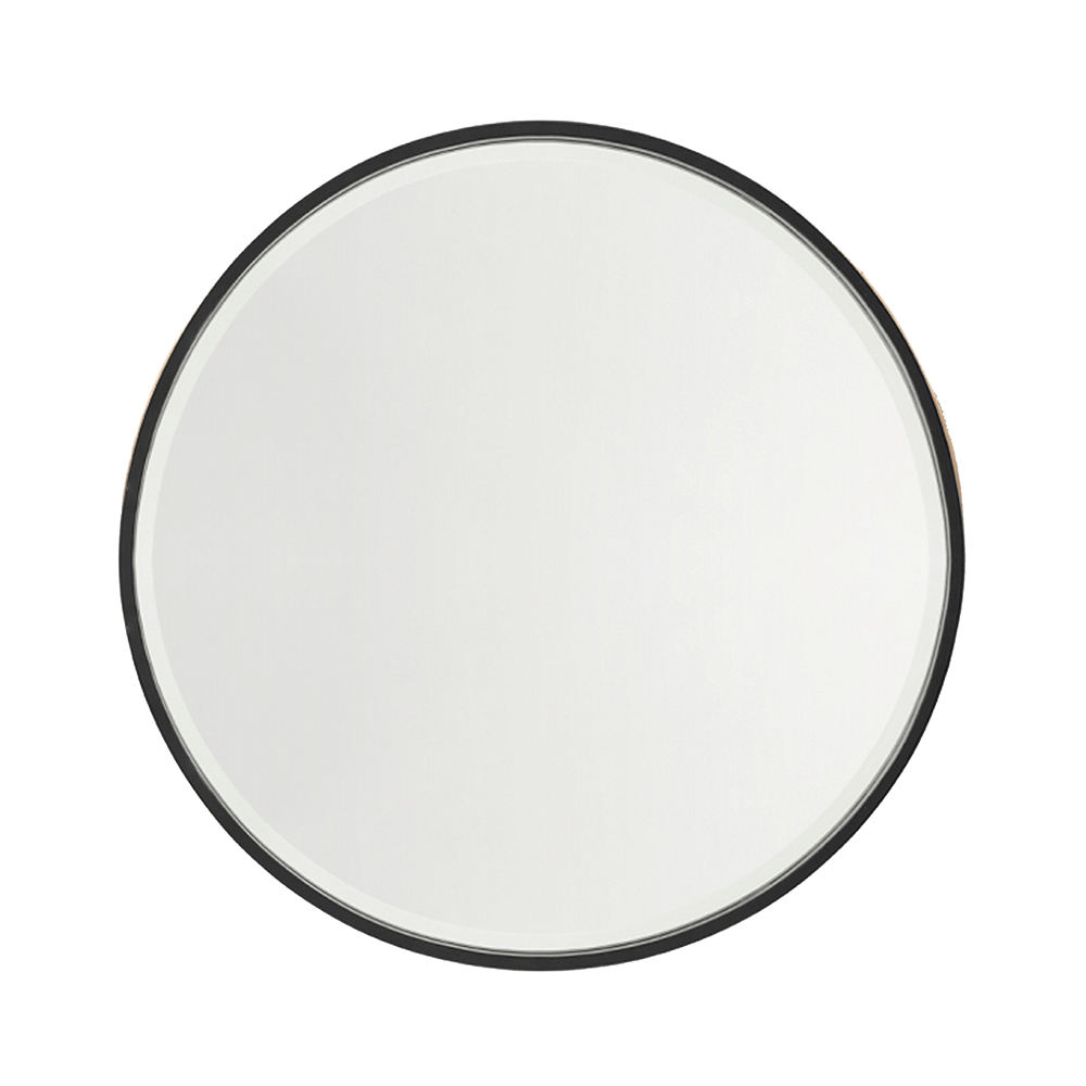 Nero Round Salon Mirror Comfortel New Zealand 8122 Nero Black Large Round Circle Salon Mirror