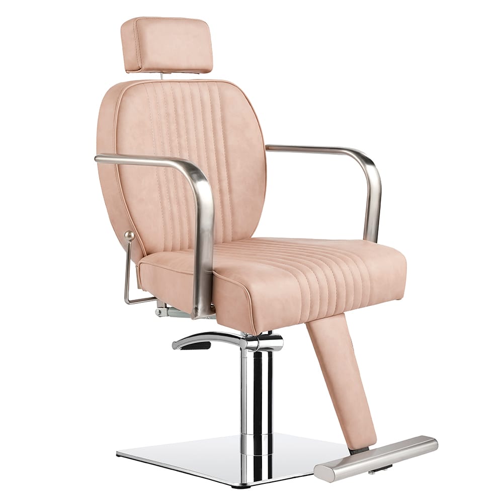 Lara Reclining Salon Chair Blush - Comfortel New Zealand