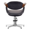 3017.01.MD Oakley Midnight Salon Chair Back