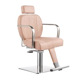 Lara Reclining Salon Chair Blush - Small Headrest