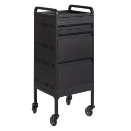 Studio 3 Drawer Trolley II Black