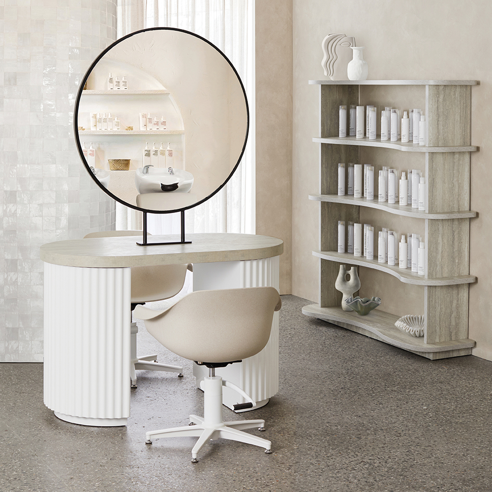 Comfortel-Crema+Nero Salon Mirrors 2