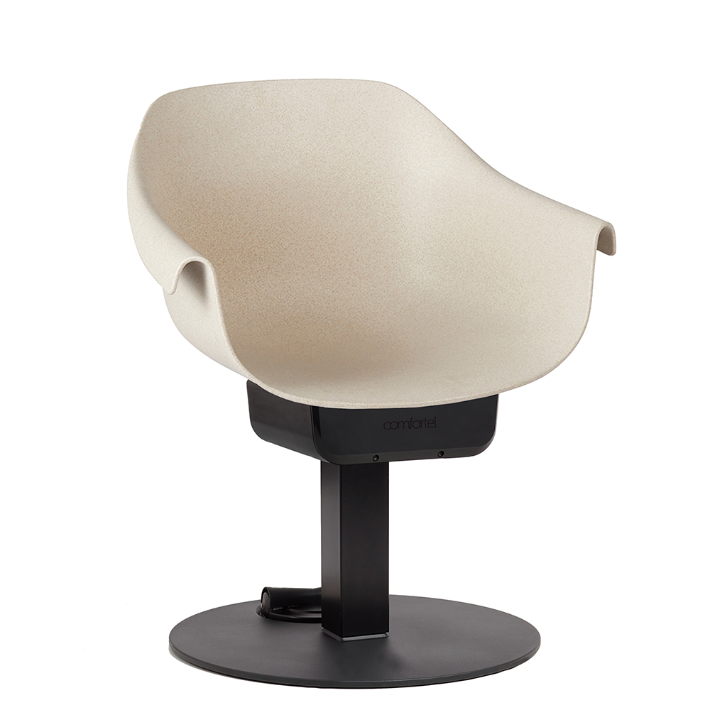 Eco - Black E-Lift Electric Salon Chair